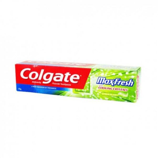 Colgate MaxFresh Green Gel Citrus Blast Toothpaste, 125GM