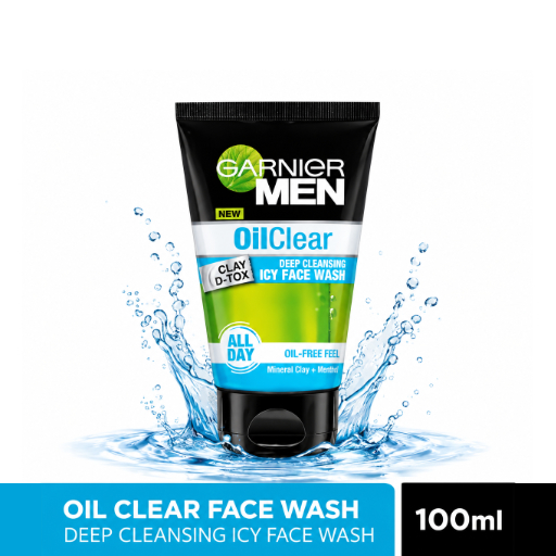 Garnier Men Oil Clear Face Wash 100ML