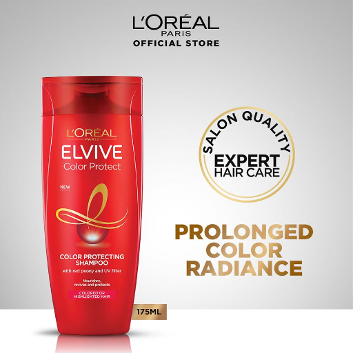 L'Oreal Paris Elvive Colour Protect Shampoo, 175ML