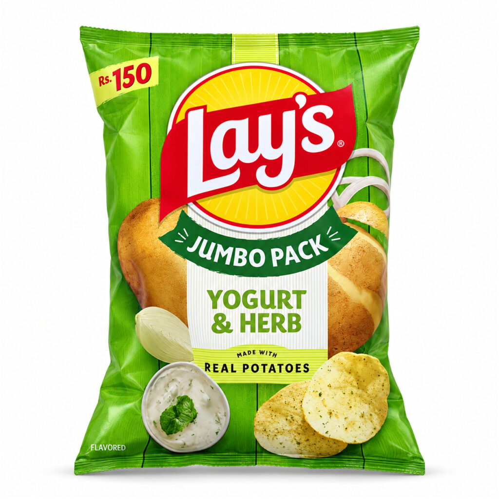 Lays Yogurt & Herb JUMBO PACK