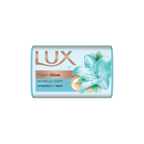 Lux Fresh Glow Water Lily Scent Green Soap, 100g