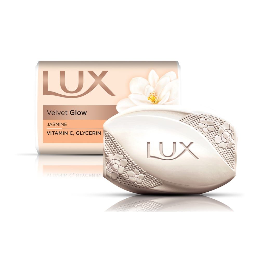 Lux Velvet Glow Jasmine White Soap, 175GM