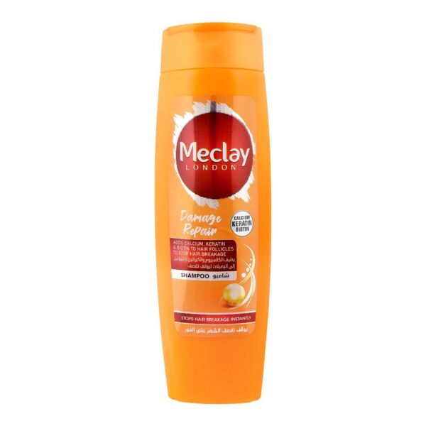 Meclay London Calcium Keratin Biotin Damage Repair Shampoo, 360m