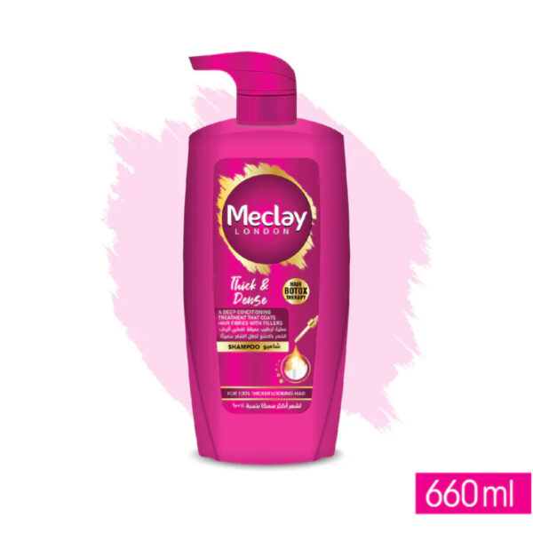 Meclay London Hair Botox Therapy Thick & Dense Shampoo, 660ml