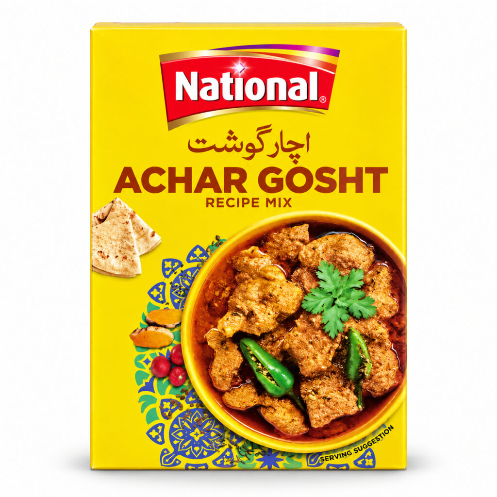 National Achar Gosht Recipe Mix Masala