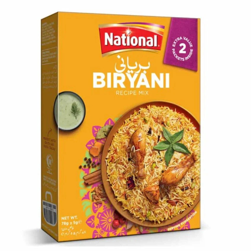 National Biryani Masala Recipe Mix Double Pack - 78GM