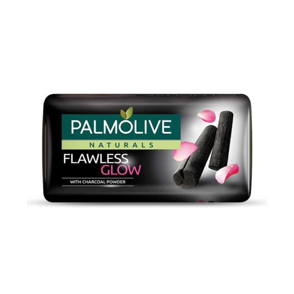 Palmolive Naturals Flawless Glow Soap, With Charcoal Powder, 145GM