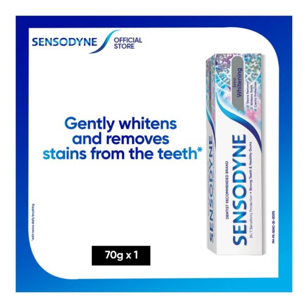 Sensodyne Extra Whitening Toothpaste, 70g