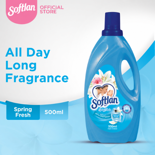 Softlan Fabric Softener Spring Fresh 500ml