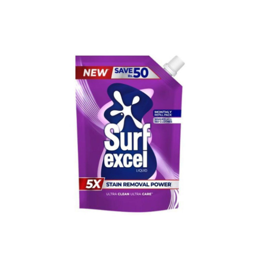SURF EXCEL Detergent 5X Stain Removal Power Pouch 900ML