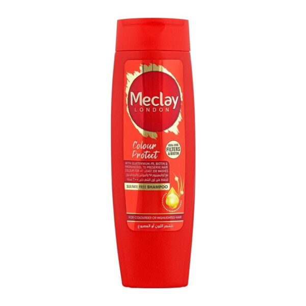 Meclay London Colour Protect UVA/UVB Filters Shampoo, 185ml