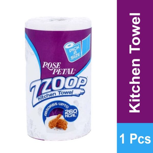 Rose Petal Zoop Kitchen Towel Tissue Roll
