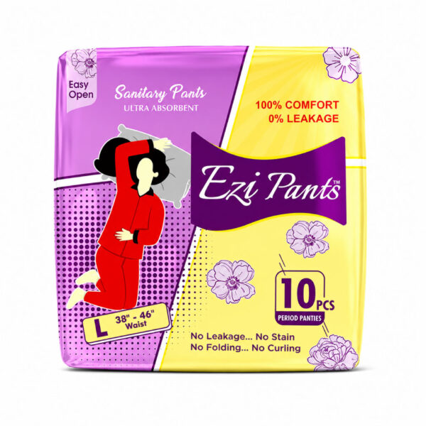Ezi-Pants Sanitary Pants – Large