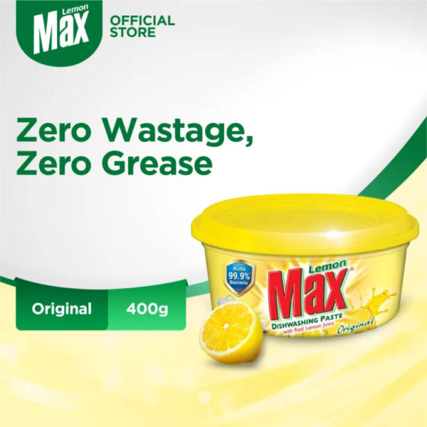 Lemon Max Dishwashing Paste, Original, 400g