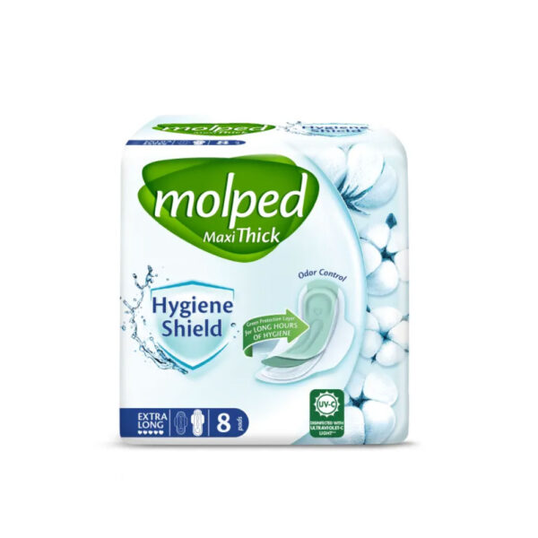Molped Maxi Hygiene Shield Extra Long - 8 Pads
