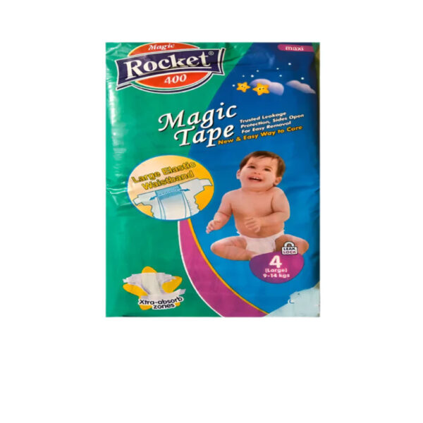 Rocket Magic Diapers, Jumbo Economy, LARGE