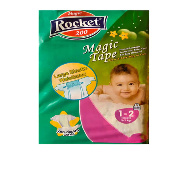 Rocket Magic Diapers, Jumbo Economy, SMALL