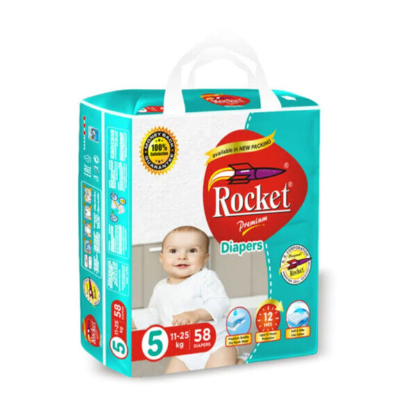 Rocket Premium Diapers, Jumbo Economy, Extra Large