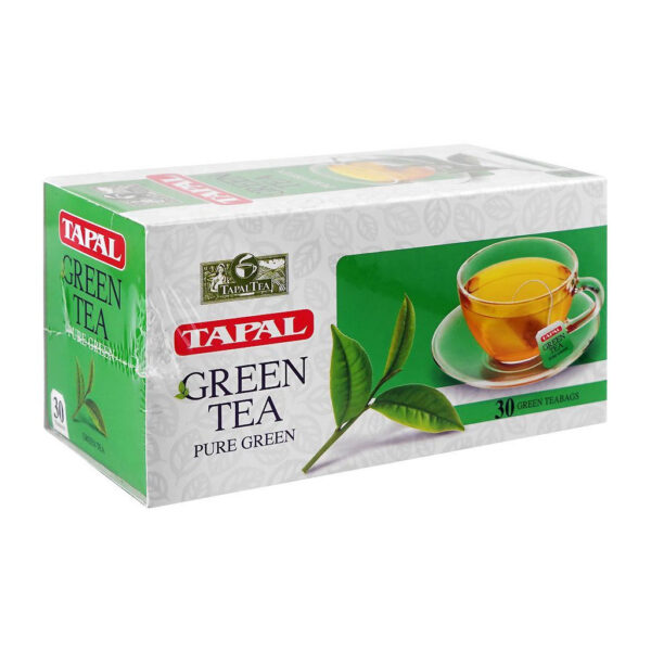 Tapal Pure Green Green Tea Bags 30-Pack