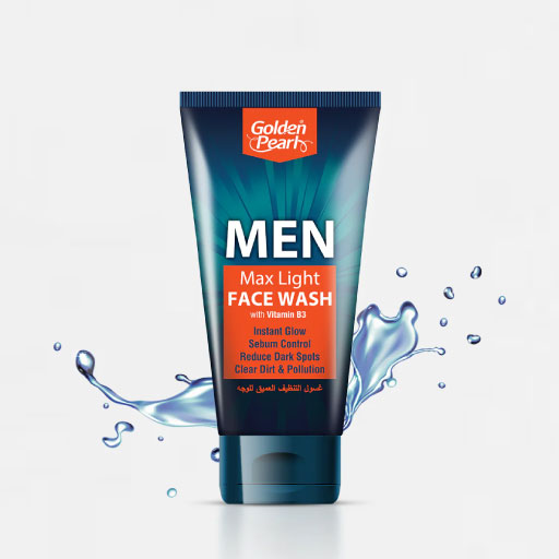 Golden Pearl Max Light Men Face Wash - 150 ML