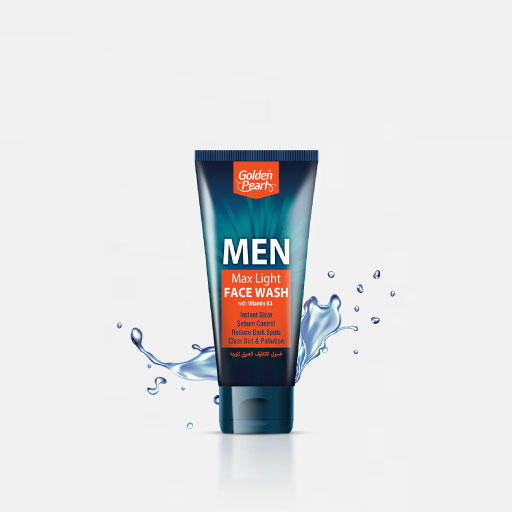 Golden Pearl Max Light Men Face Wash - 75 ML