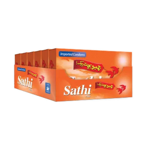 Sathi Condom Dispenser – Pack of 6 – 30 Pieces (5 x 6’s)
