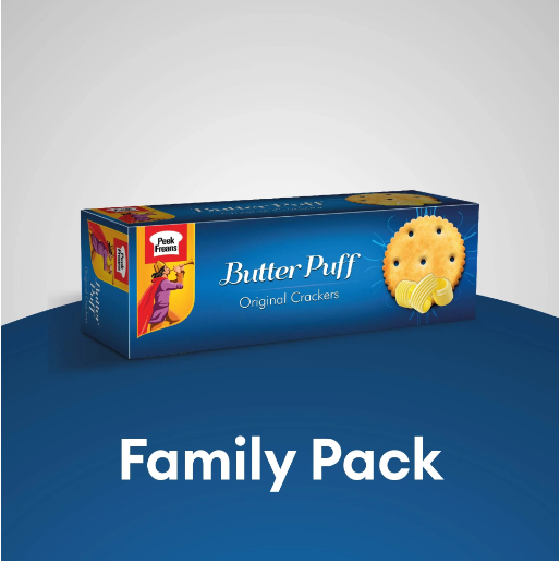 Peek Freans Butter Puff Original Crackers Box