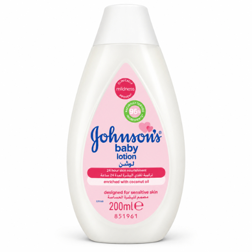 Johnsons Baby Lotion Coconut Oil Sensitive Skin 200ML