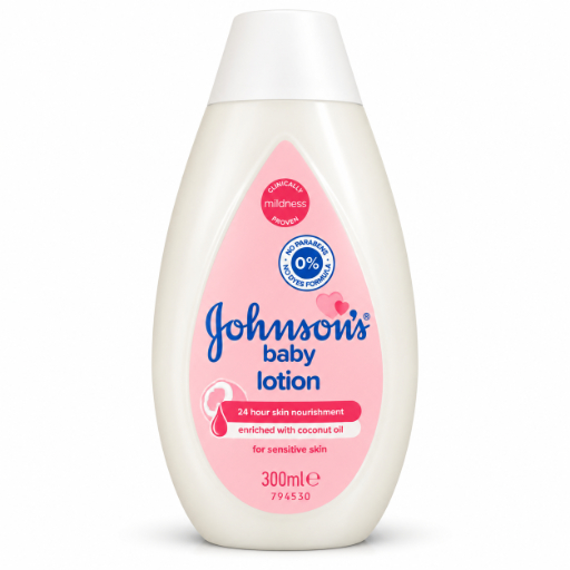Johnsons Baby Lotion Coconut Oil Sensitive Skin 300ML