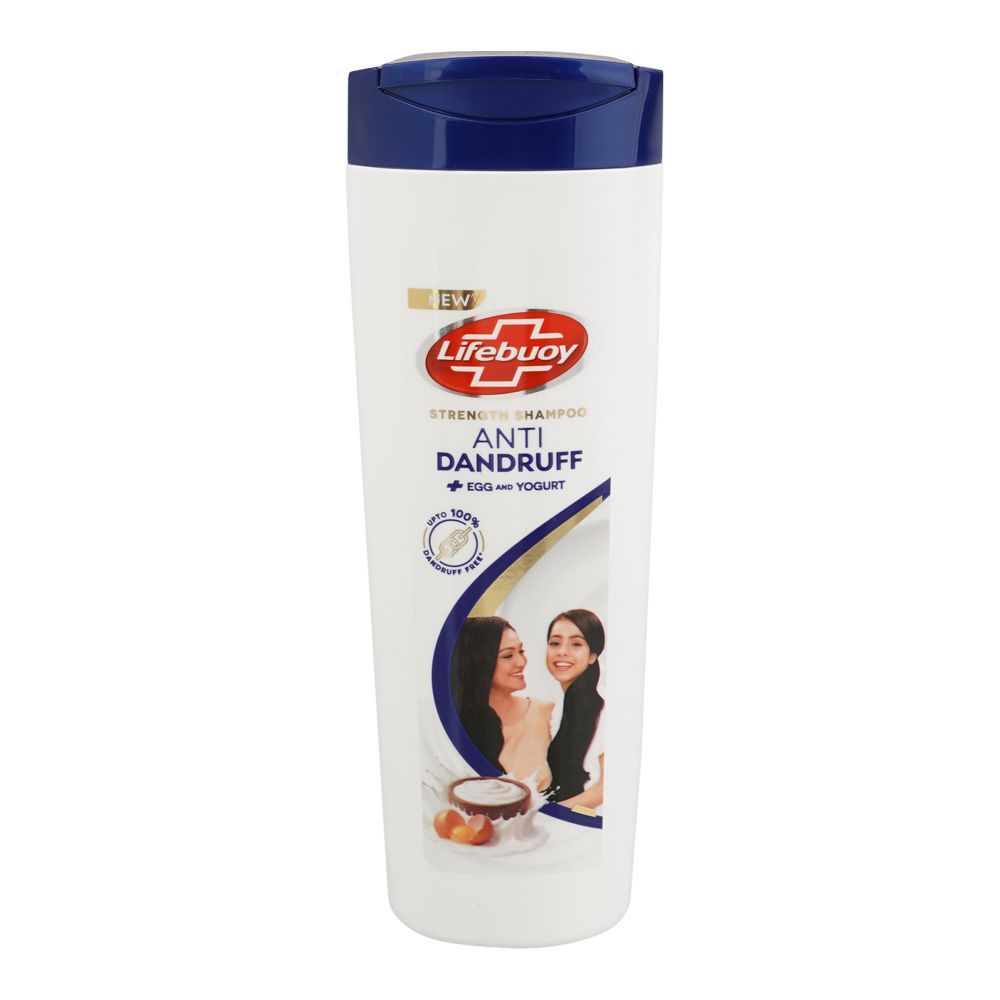 Lifebuoy Strength Shampoo Anti Dandruff Egg & Yogurt 370ML
