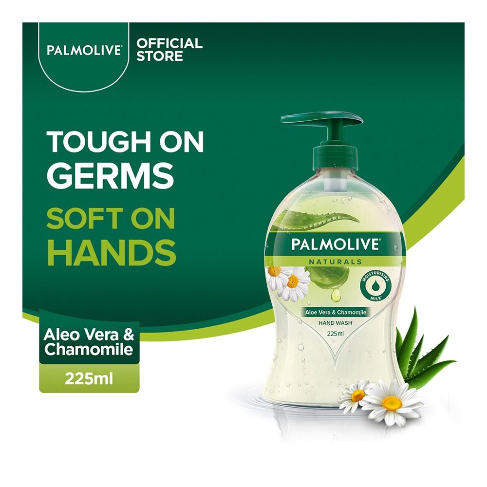 Palmolive Naturals Aloe Vera & Chamomile Hand Wash, 225ML