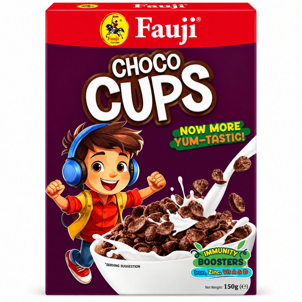 Fauji Choco Cups (150g Pack)