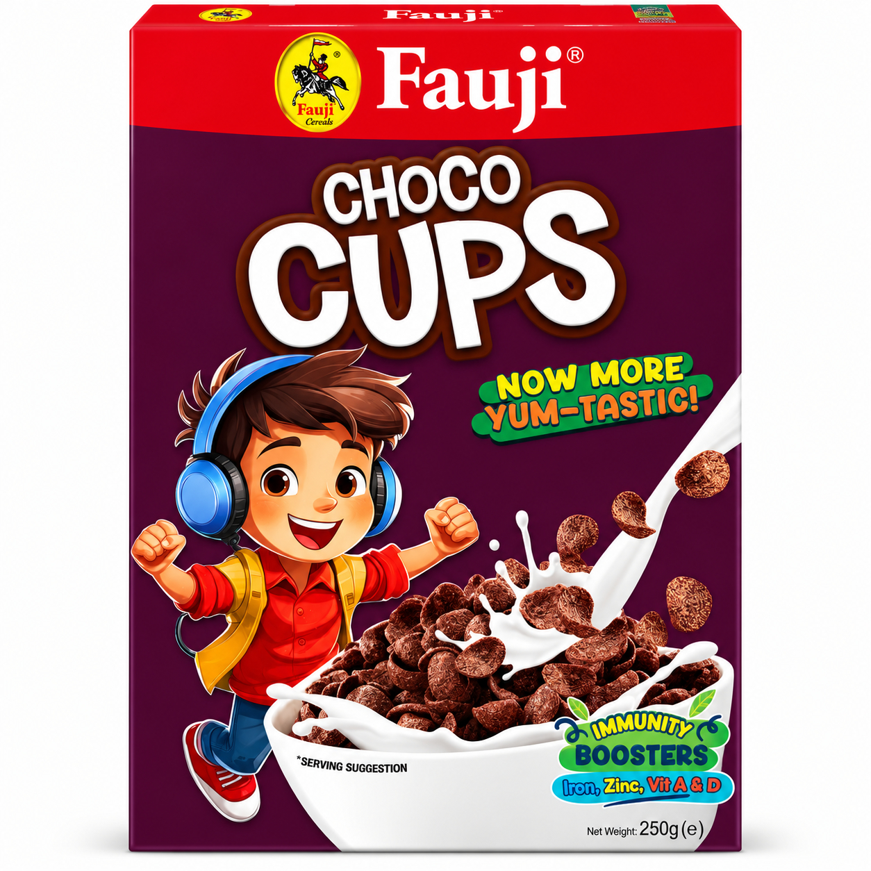 Fauji Choco Cups (250g Pack)