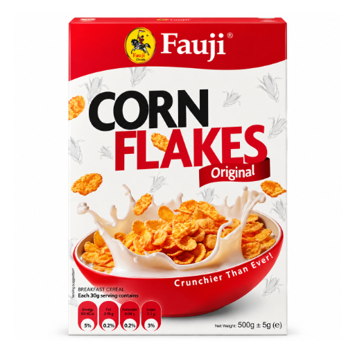 Fauji Corn Flakes Original (500g Pack)