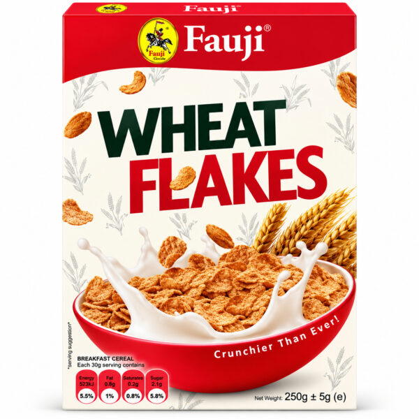 Fauji Wheat Flakes (250g Pack)