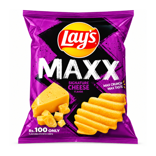 Lay’s MAXX Signature Cheese (Rs 100 Pack)