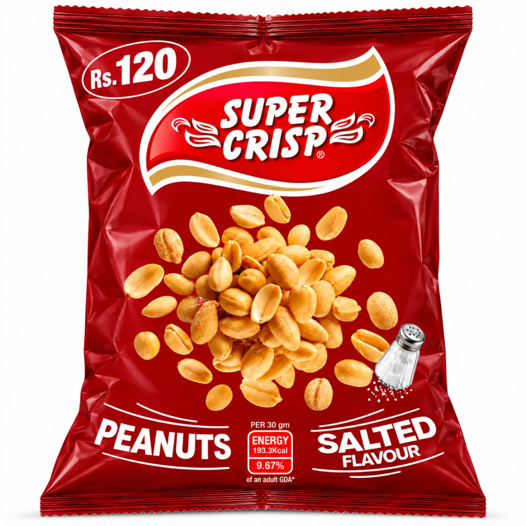 Super Crisp Salted Peanuts (Rs 120 Pack)